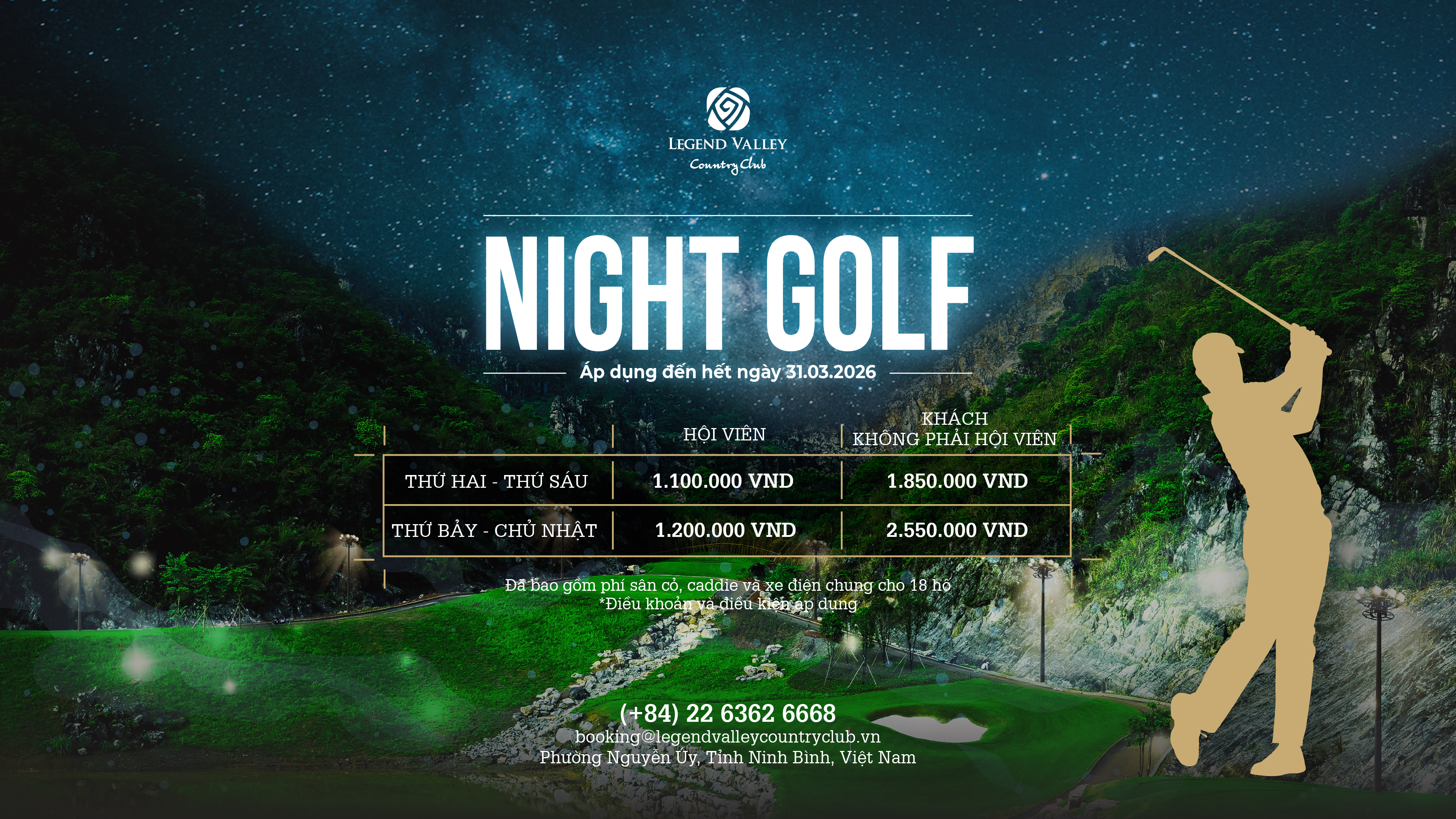 TRẢI NGHIỆM ĐÊM HUYỀN ẢO TẠI LEGEND VALLEY